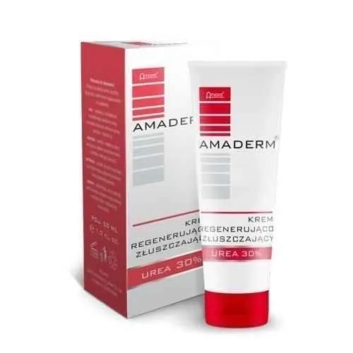 Amaderm Urea Cream 30% 50ml Regenerating and exfoliating