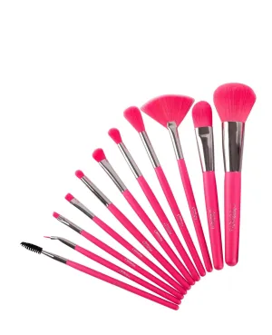 Beauty Creations The Neon Pink 24pc Brush Set