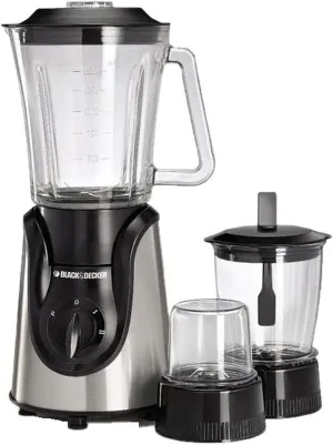 Black & Decker BX600G-B5 600W Glass Blender with Grinder and Mincer Chopper FOR 220 VOLT ONLY