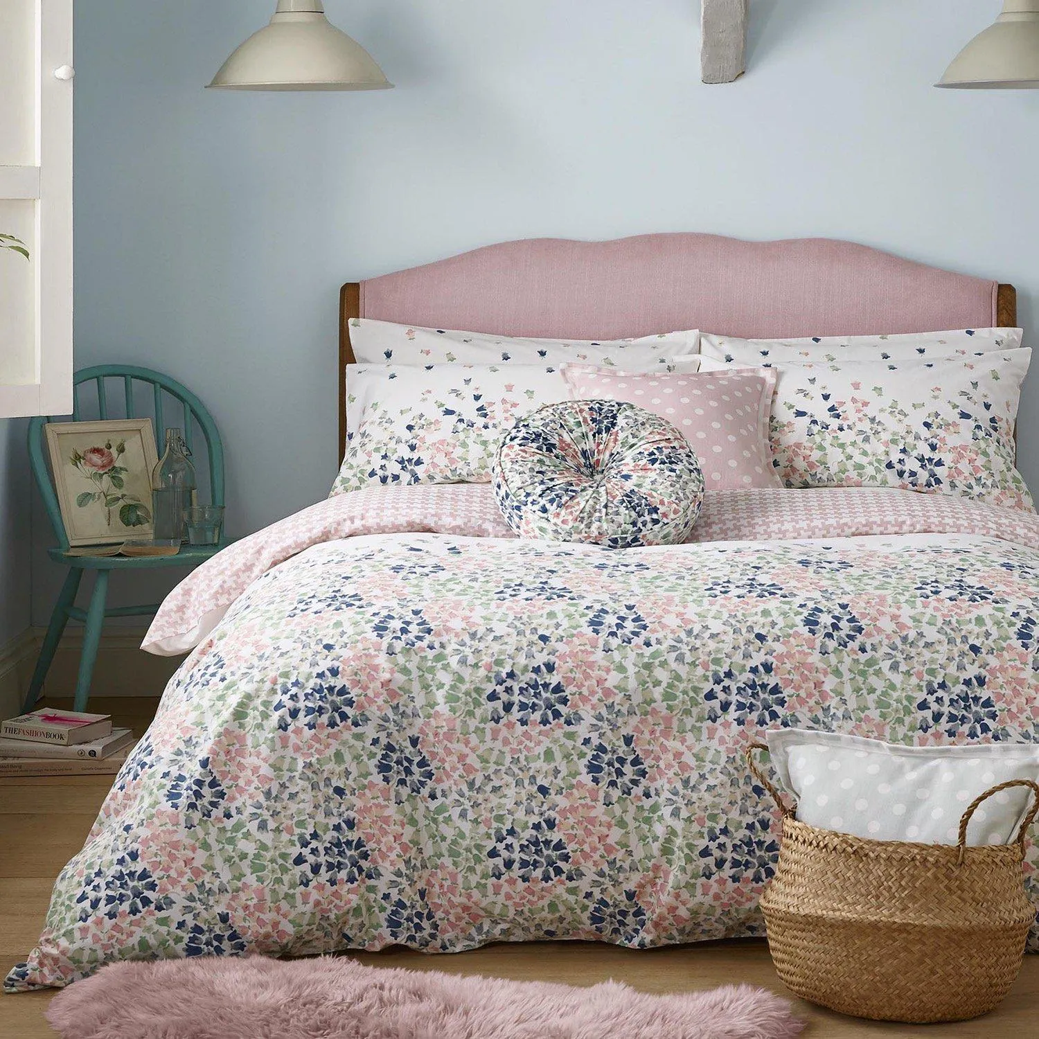 Cath Kidston Blue Bells Duvet Cover Set