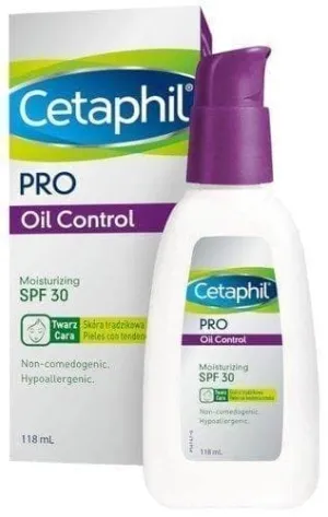 Cetaphil Pro Oil Control moisturizing and matting cream SPF30 118ml