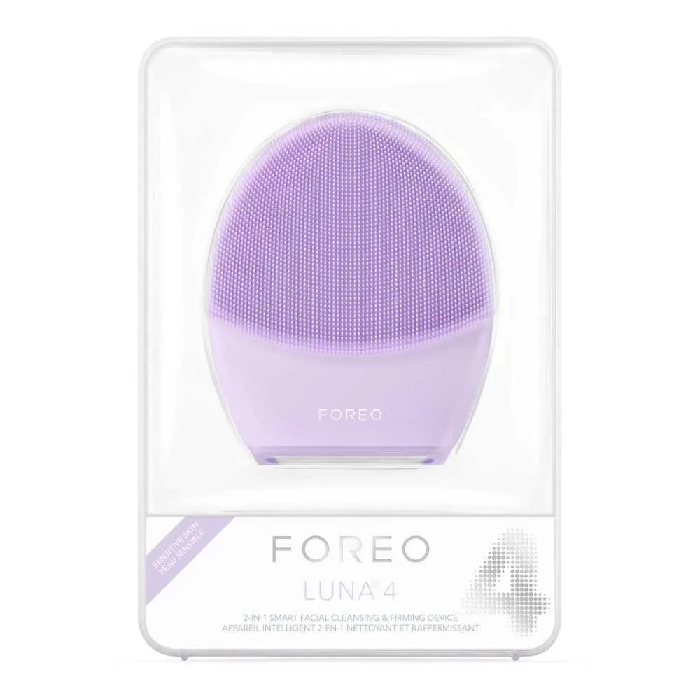 FOREO LUNA 4 Facial Cleansing & Firming Massage Device for Sensitive Skin