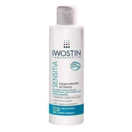 IWOSTIN SENSITIA soothing cleansing milk for the face 215ml