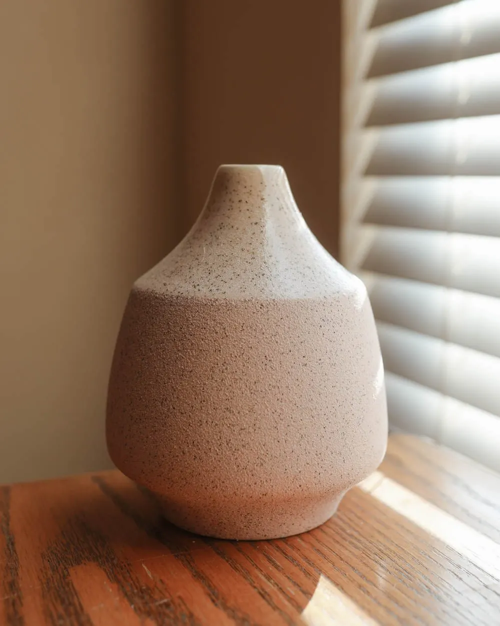 Mercury Blush Vase